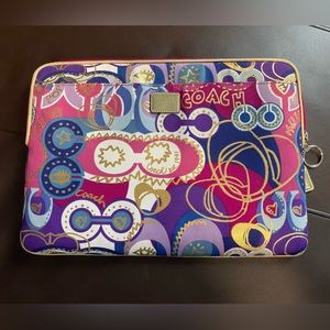 Coach Poppy Laptop Case